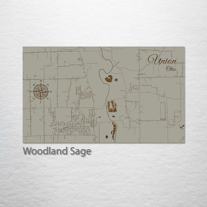 Union, Ohio Street Map