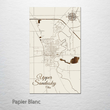 Upper Sandusky, Ohio Street Map