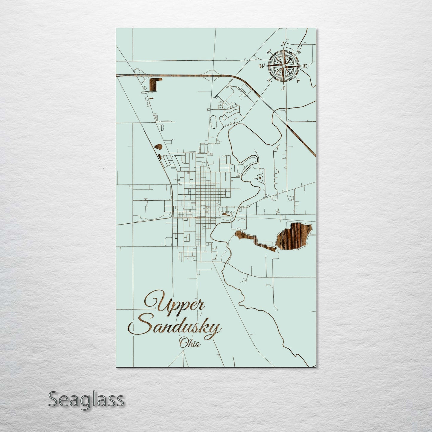 Upper Sandusky, Ohio Street Map