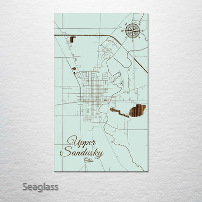 Upper Sandusky, Ohio Street Map