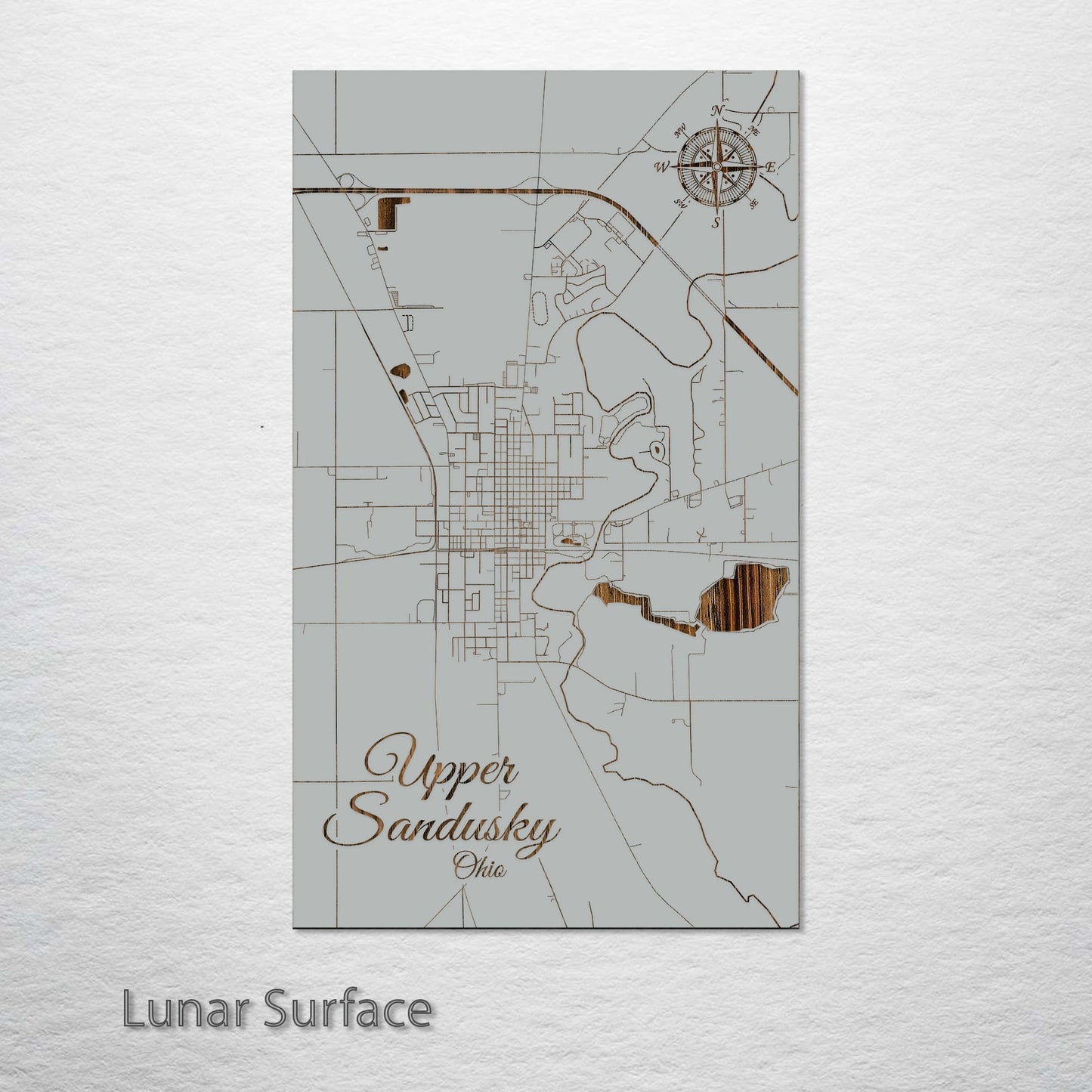 Upper Sandusky, Ohio Street Map