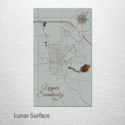 Upper Sandusky, Ohio Street Map