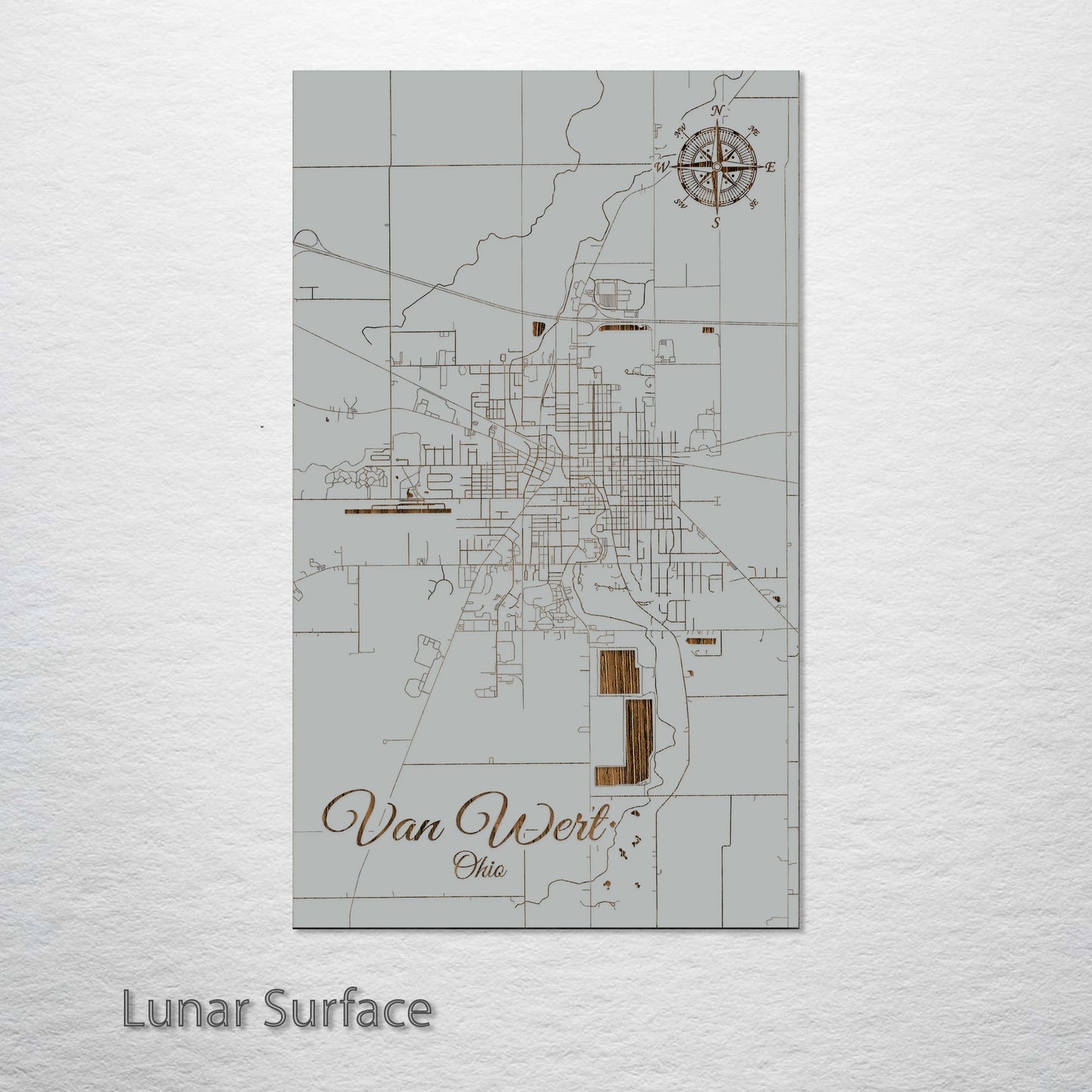 Van Wert, Ohio Street Map