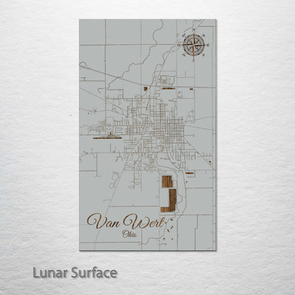 Van Wert, Ohio Street Map