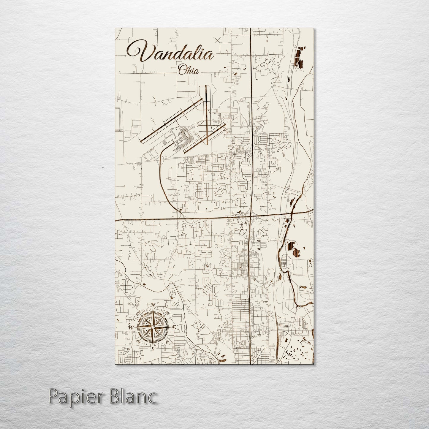 Vandalia, Ohio Street Map