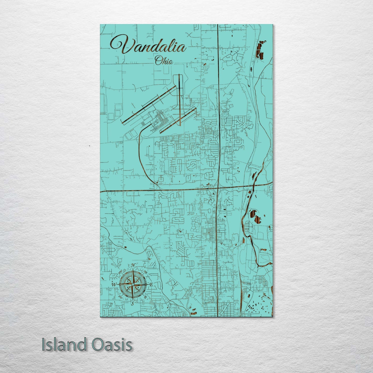 Vandalia, Ohio Street Map