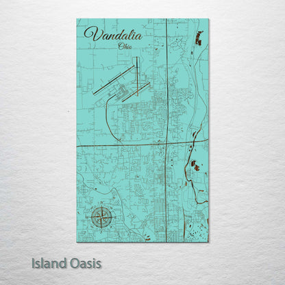 Vandalia, Ohio Street Map