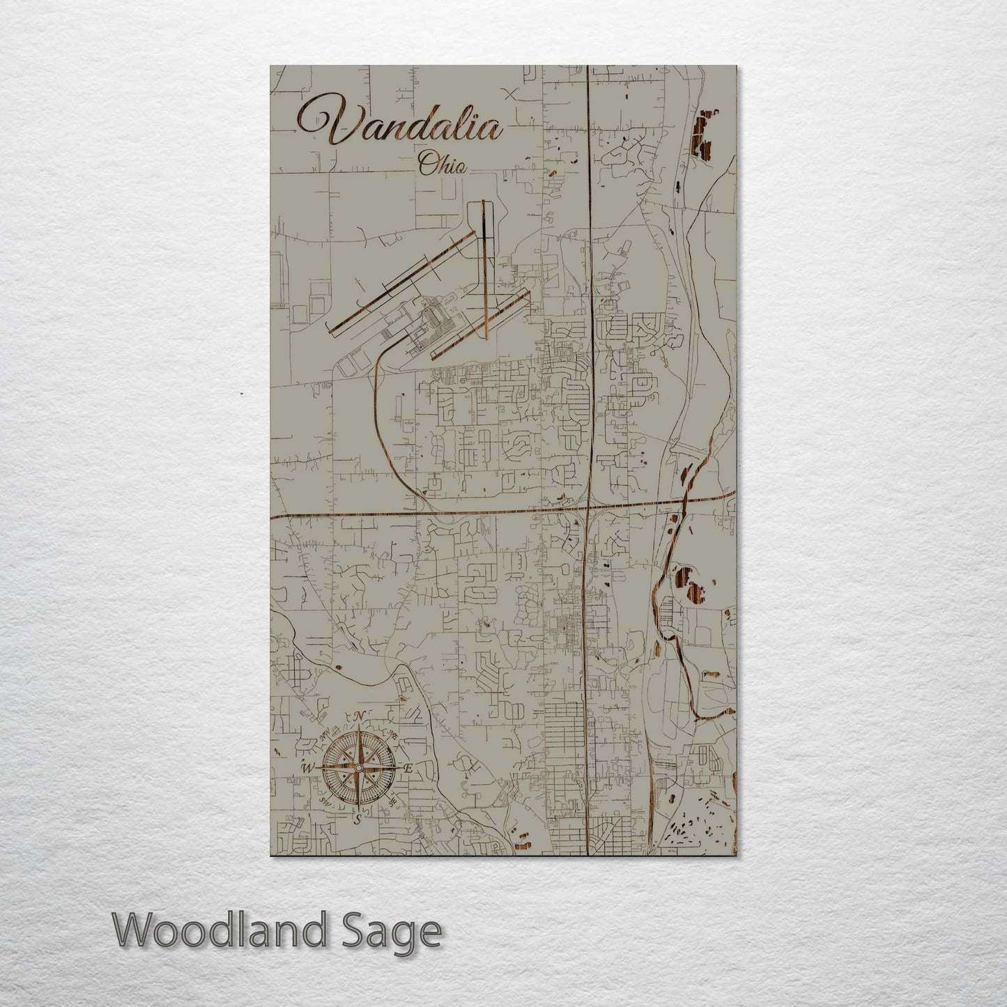 Vandalia, Ohio Street Map
