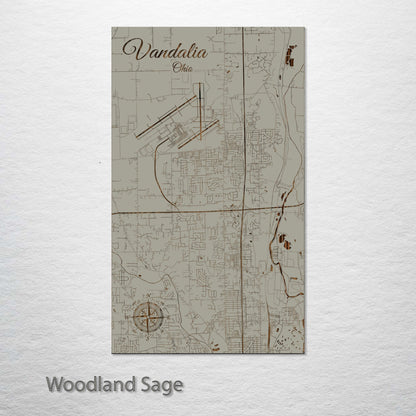 Vandalia, Ohio Street Map