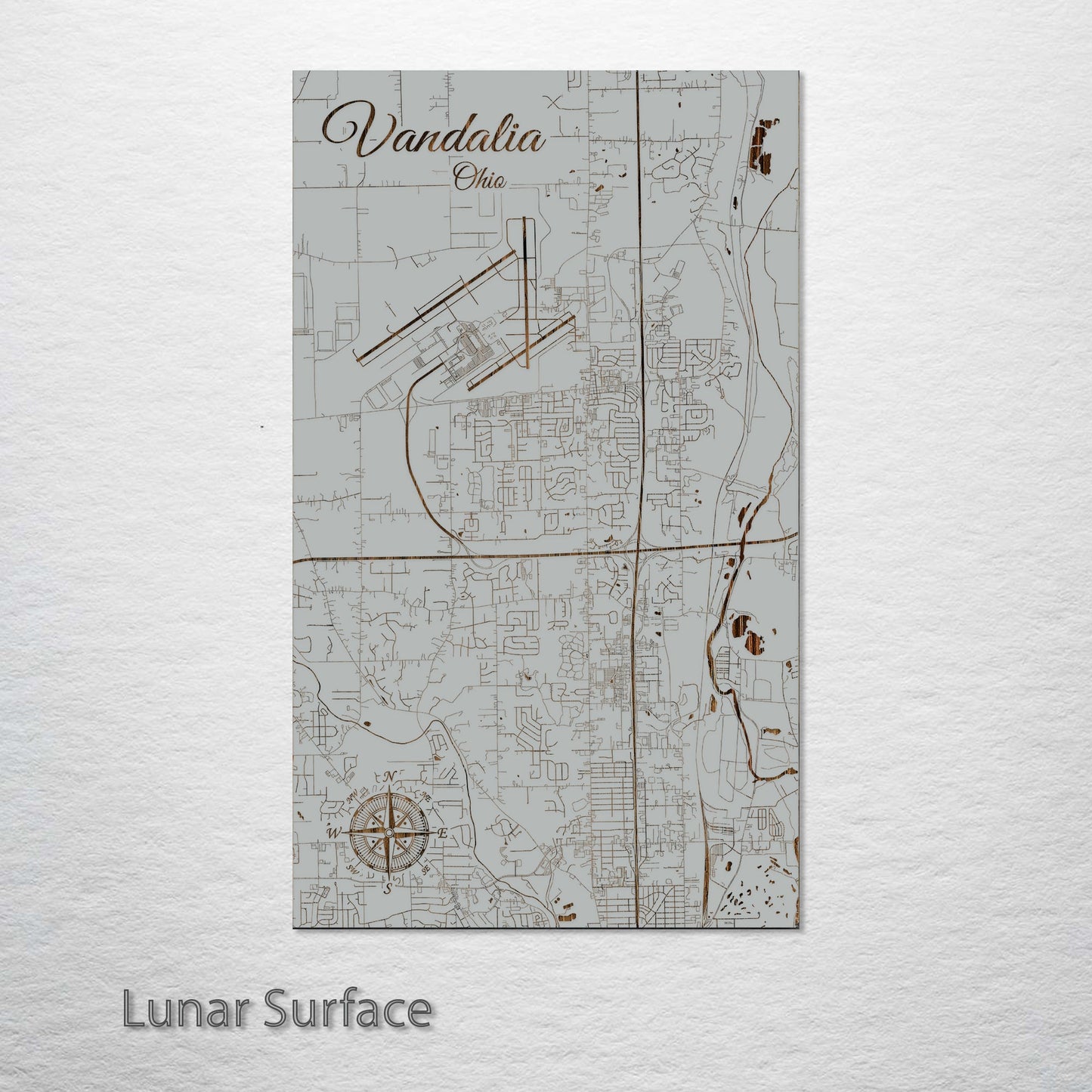 Vandalia, Ohio Street Map