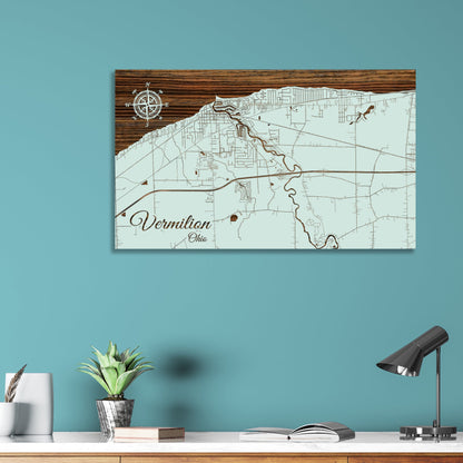 Vermilion, Ohio Street Map