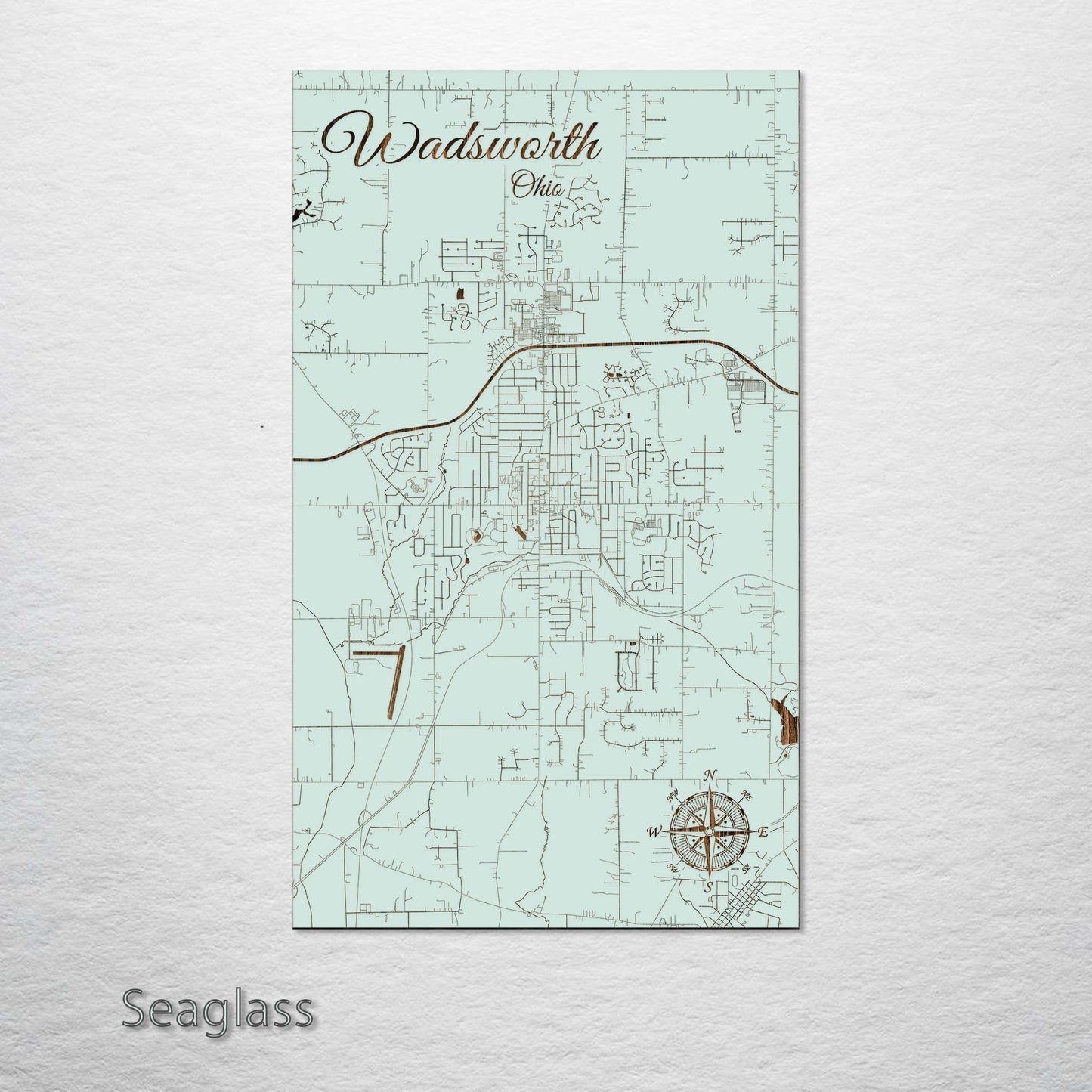 Wadsworth, Ohio Street Map