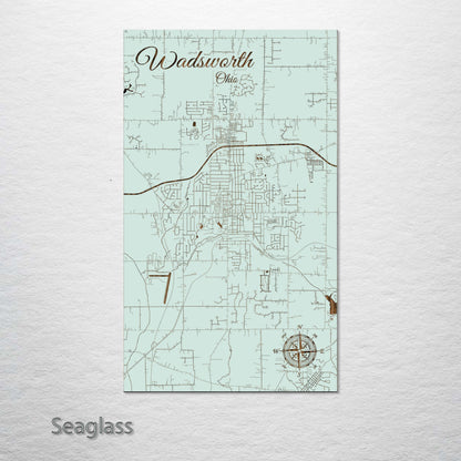 Wadsworth, Ohio Street Map
