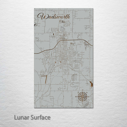 Wadsworth, Ohio Street Map