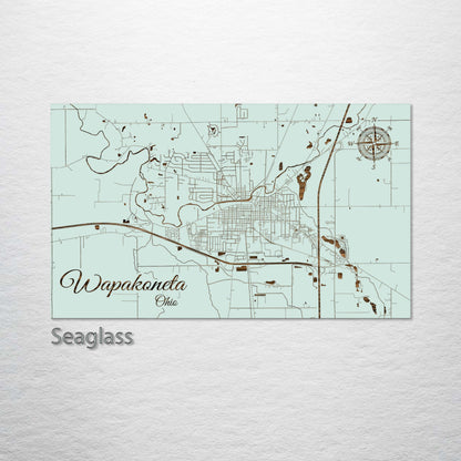 Wapakoneta, Ohio Street Map