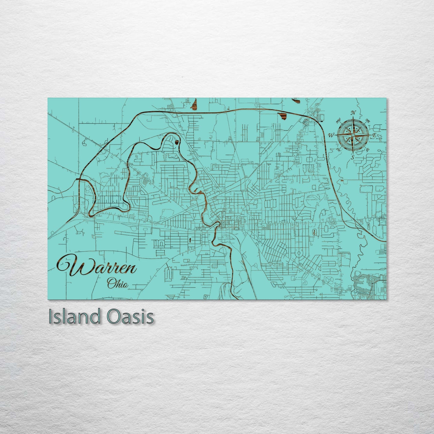 Warren, Ohio Street Map