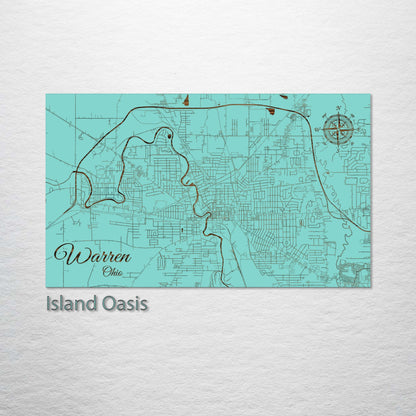 Warren, Ohio Street Map