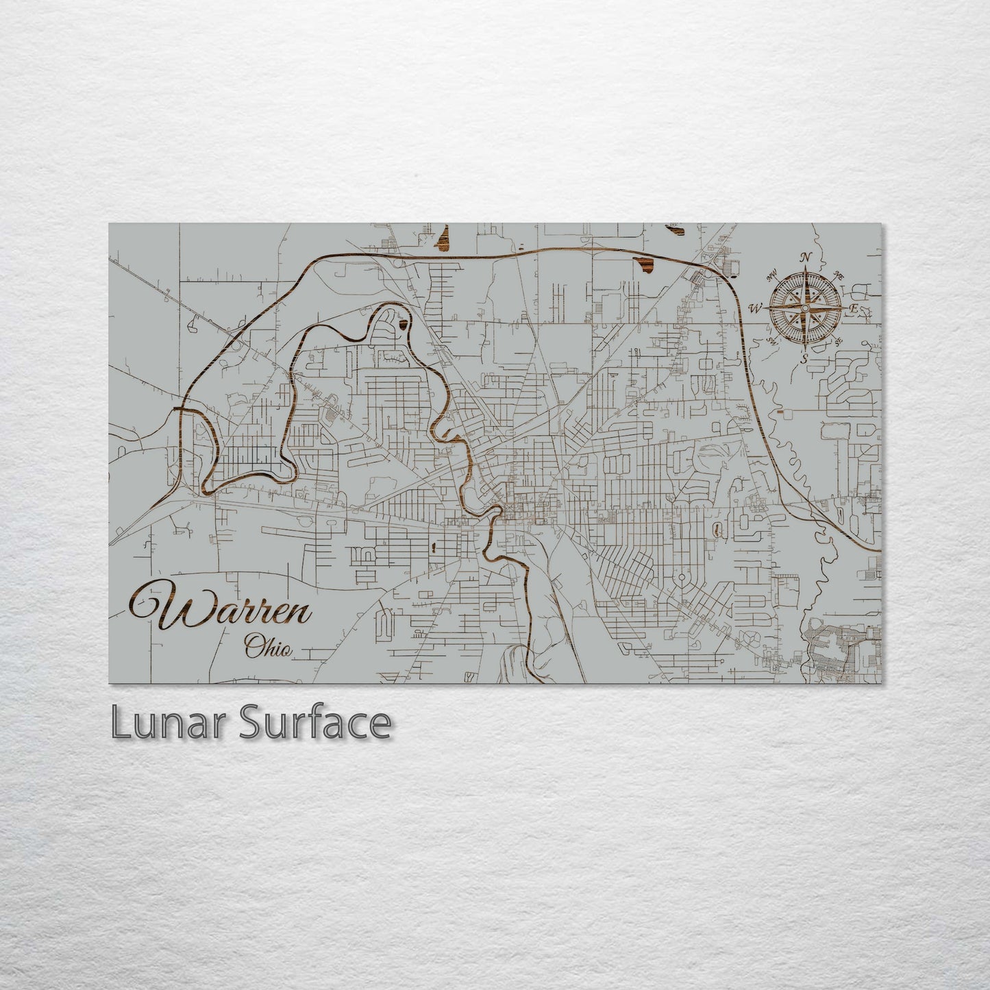 Warren, Ohio Street Map