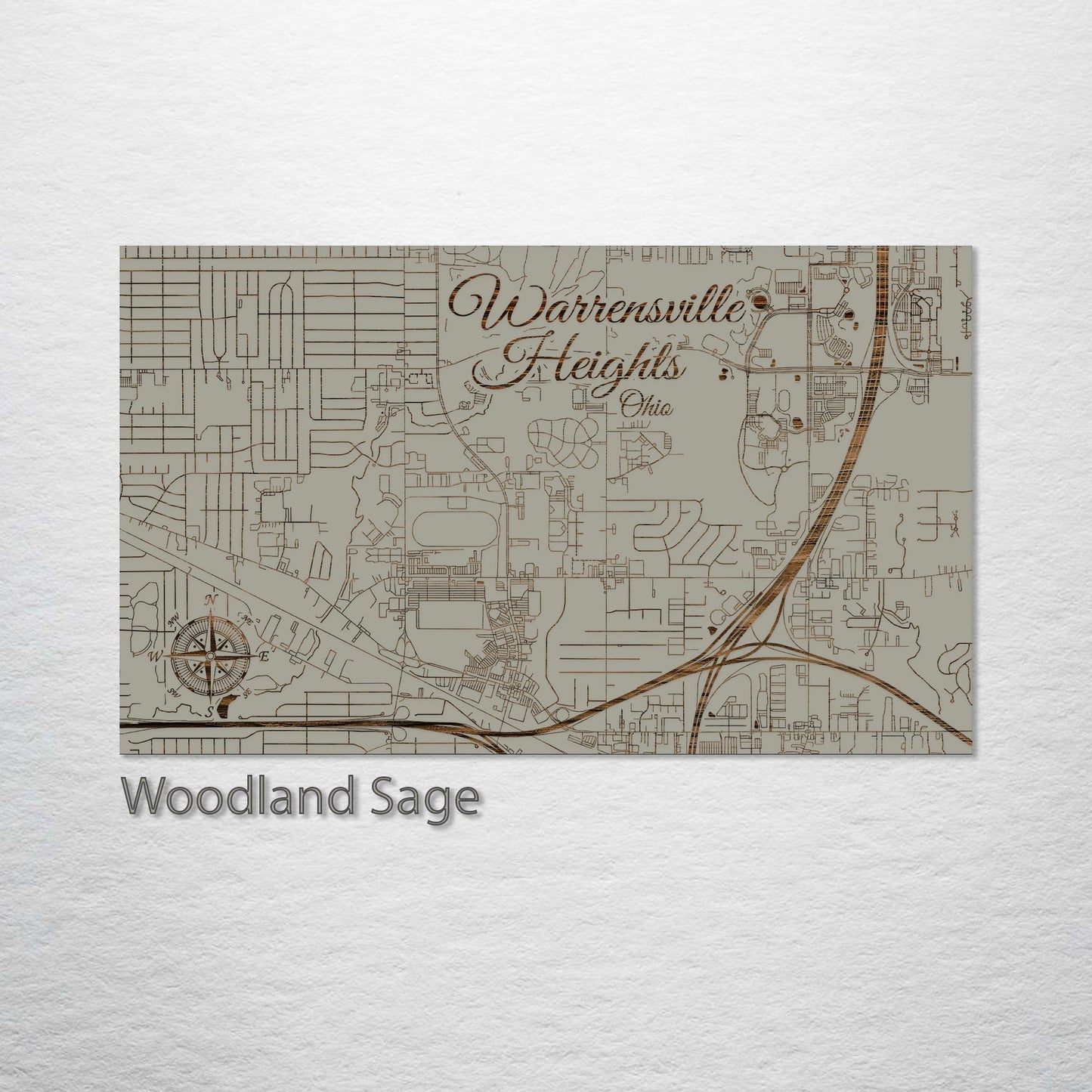 Warrensville Heights, Ohio Street Map