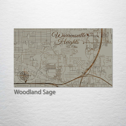 Warrensville Heights, Ohio Street Map