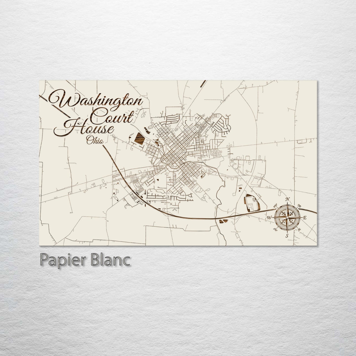 Washington Court House, Ohio Street Map