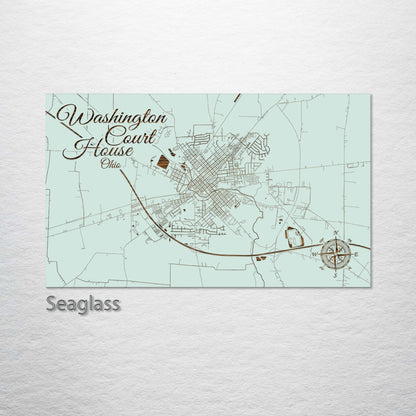 Washington Court House, Ohio Street Map