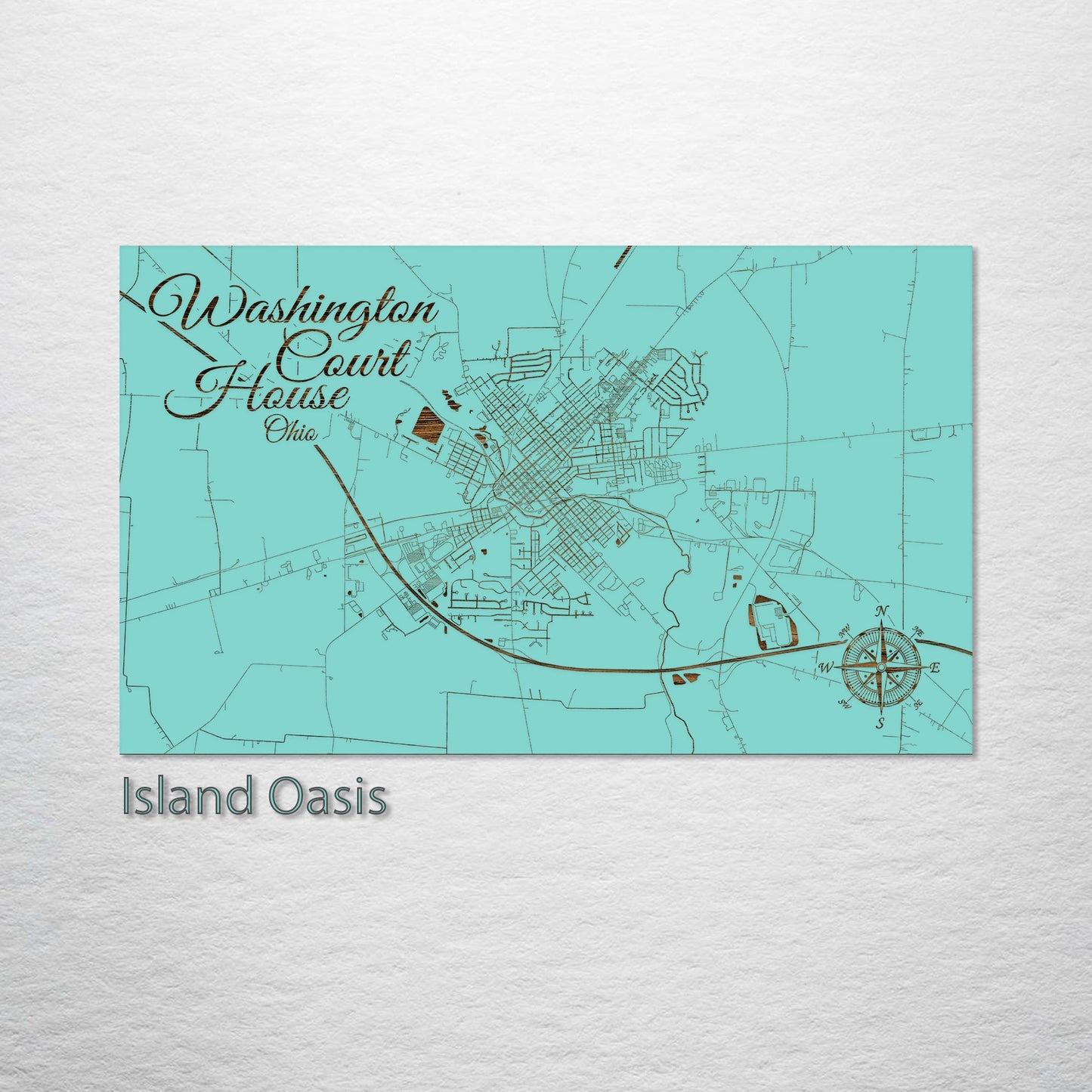 Washington Court House, Ohio Street Map