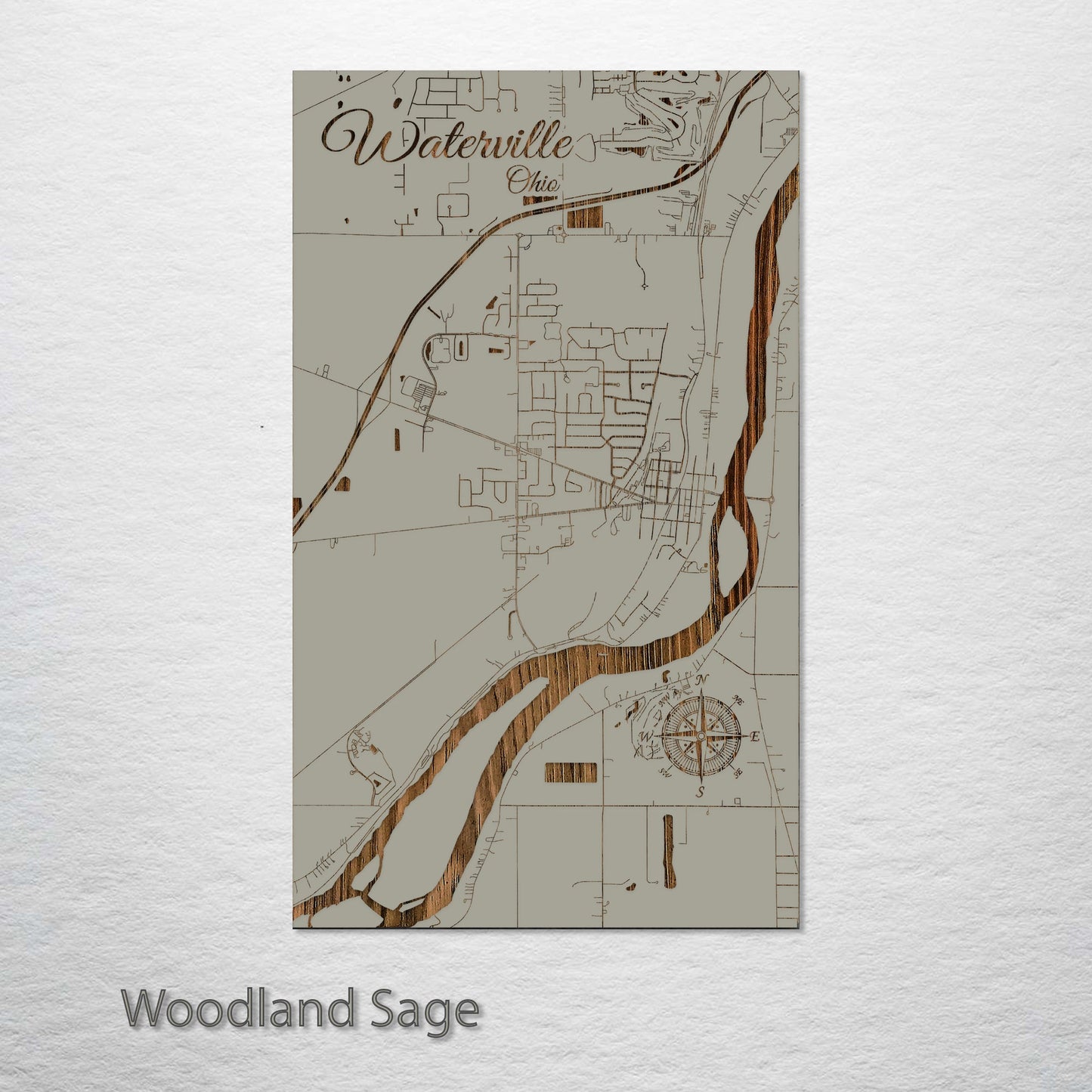 Waterville, Ohio Street Map