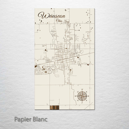 Wauseon, Ohio Street Map