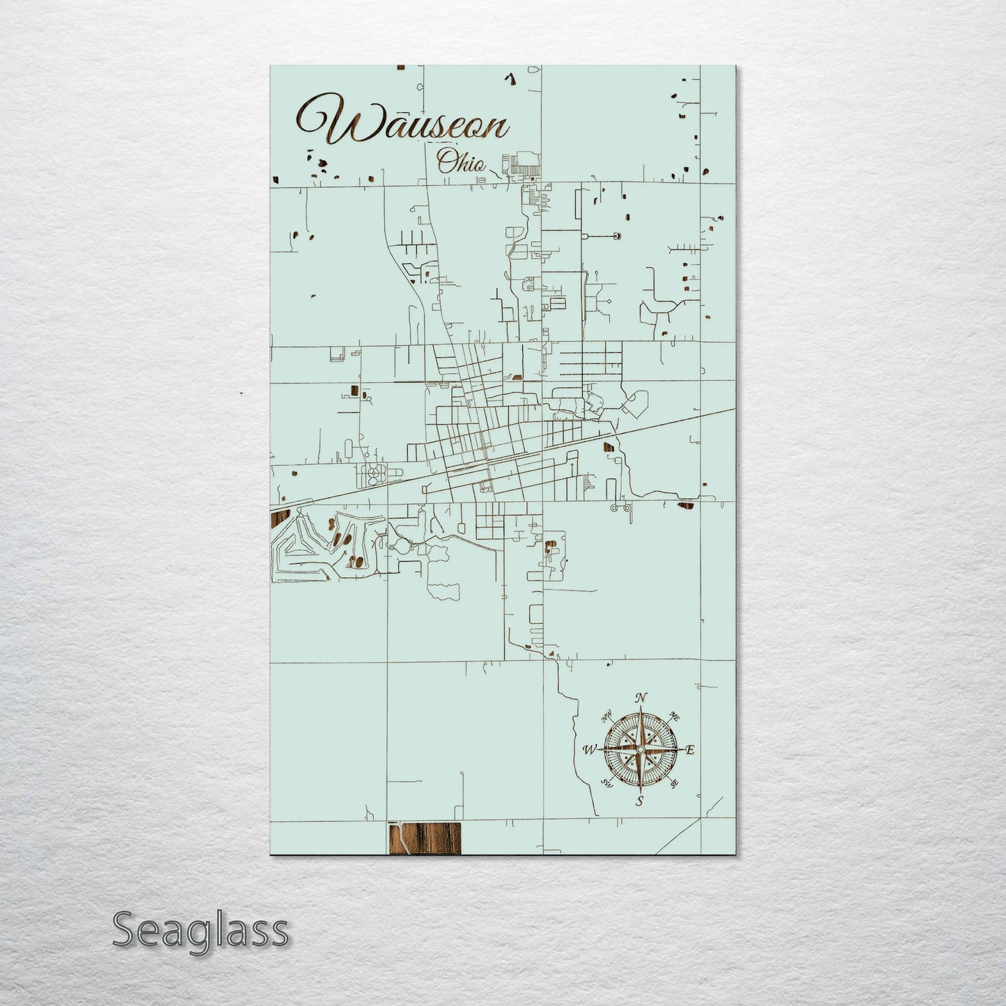 Wauseon, Ohio Street Map