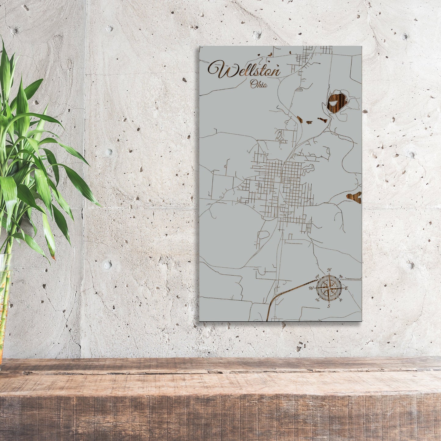 Wellston, Ohio Street Map