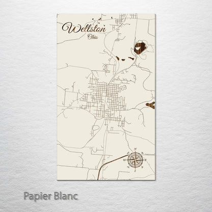 Wellston, Ohio Street Map