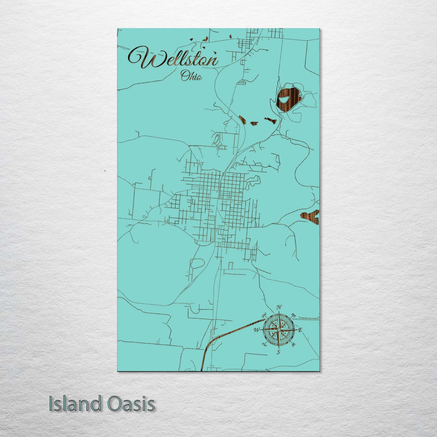 Wellston, Ohio Street Map