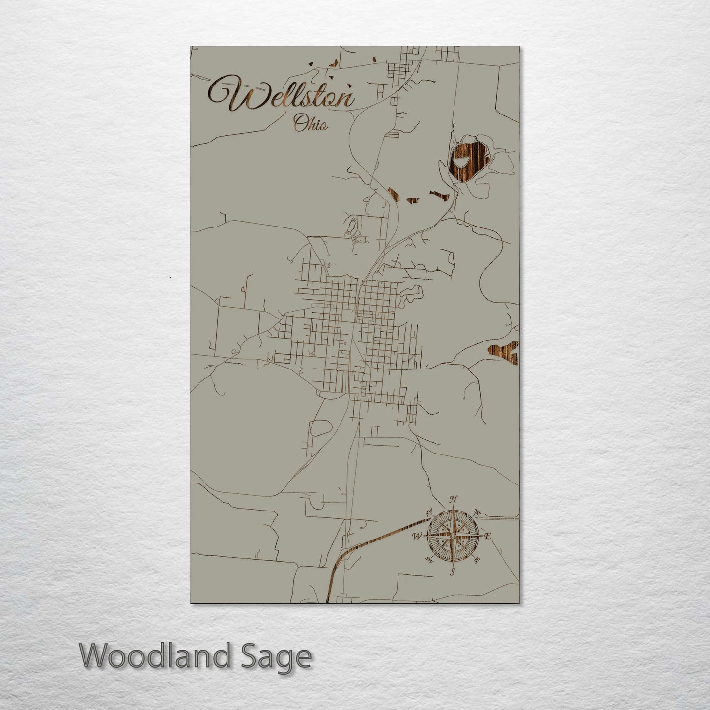 Wellston, Ohio Street Map