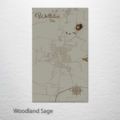 Wellston, Ohio Street Map