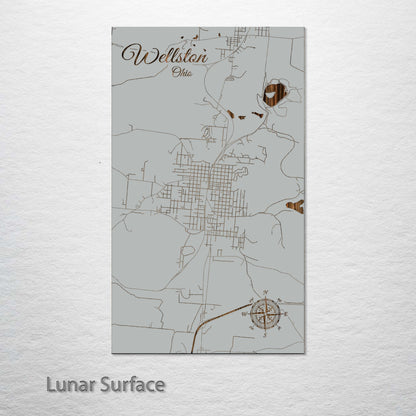 Wellston, Ohio Street Map