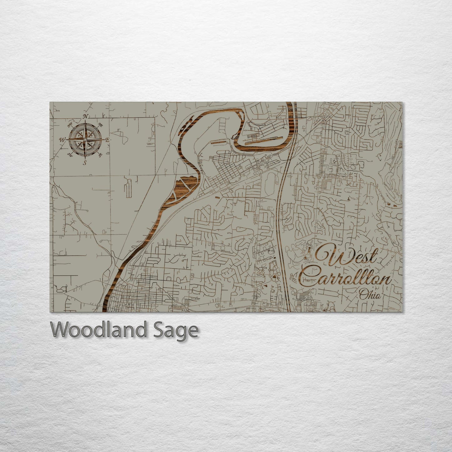 West Carrollton City, Ohio Street Map