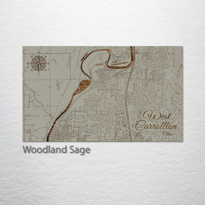 West Carrollton City, Ohio Street Map