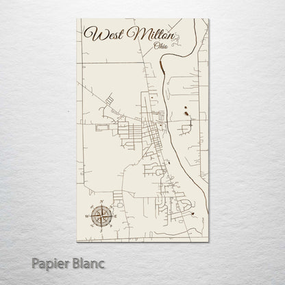 West Milton, Ohio Street Map