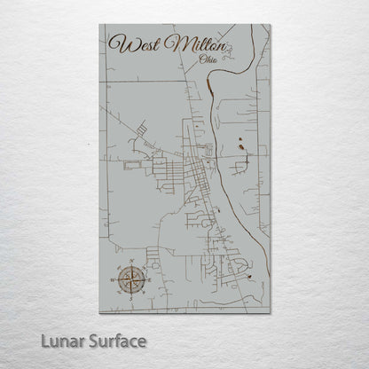 West Milton, Ohio Street Map