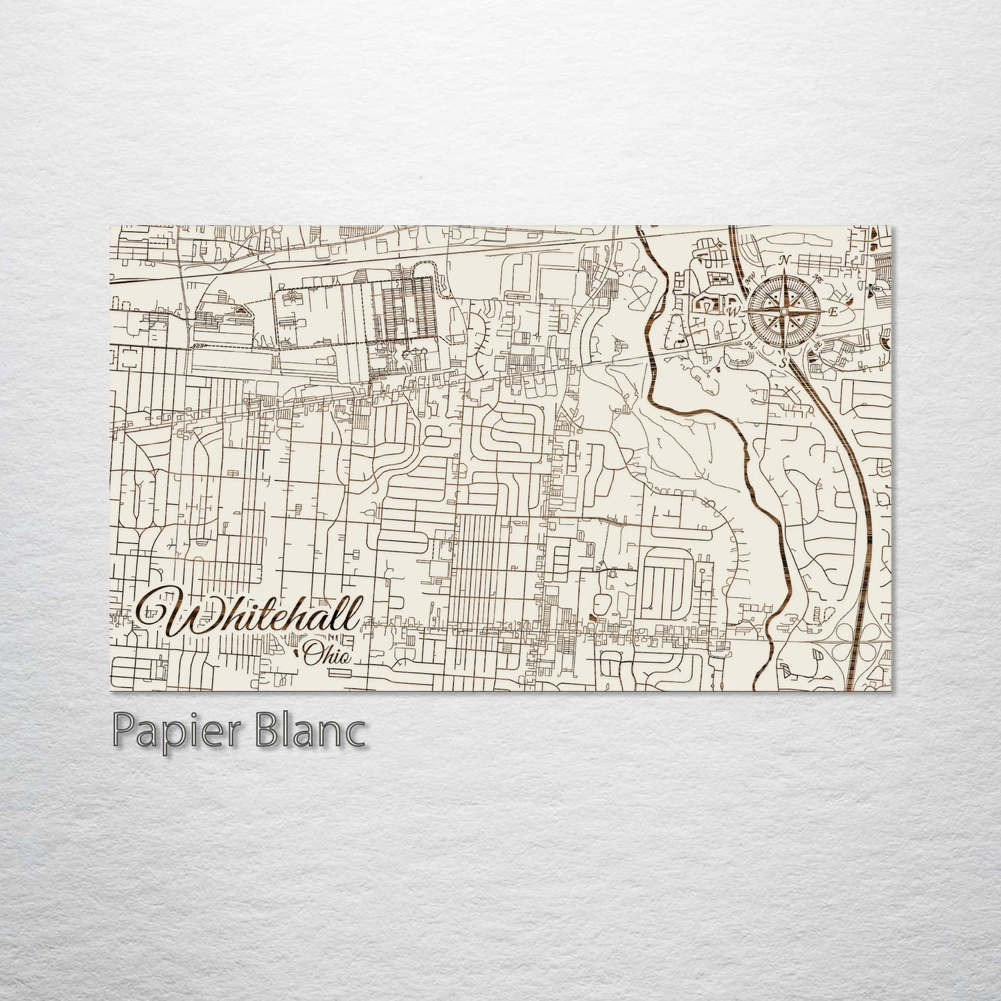 Whitehall, Ohio Street Map