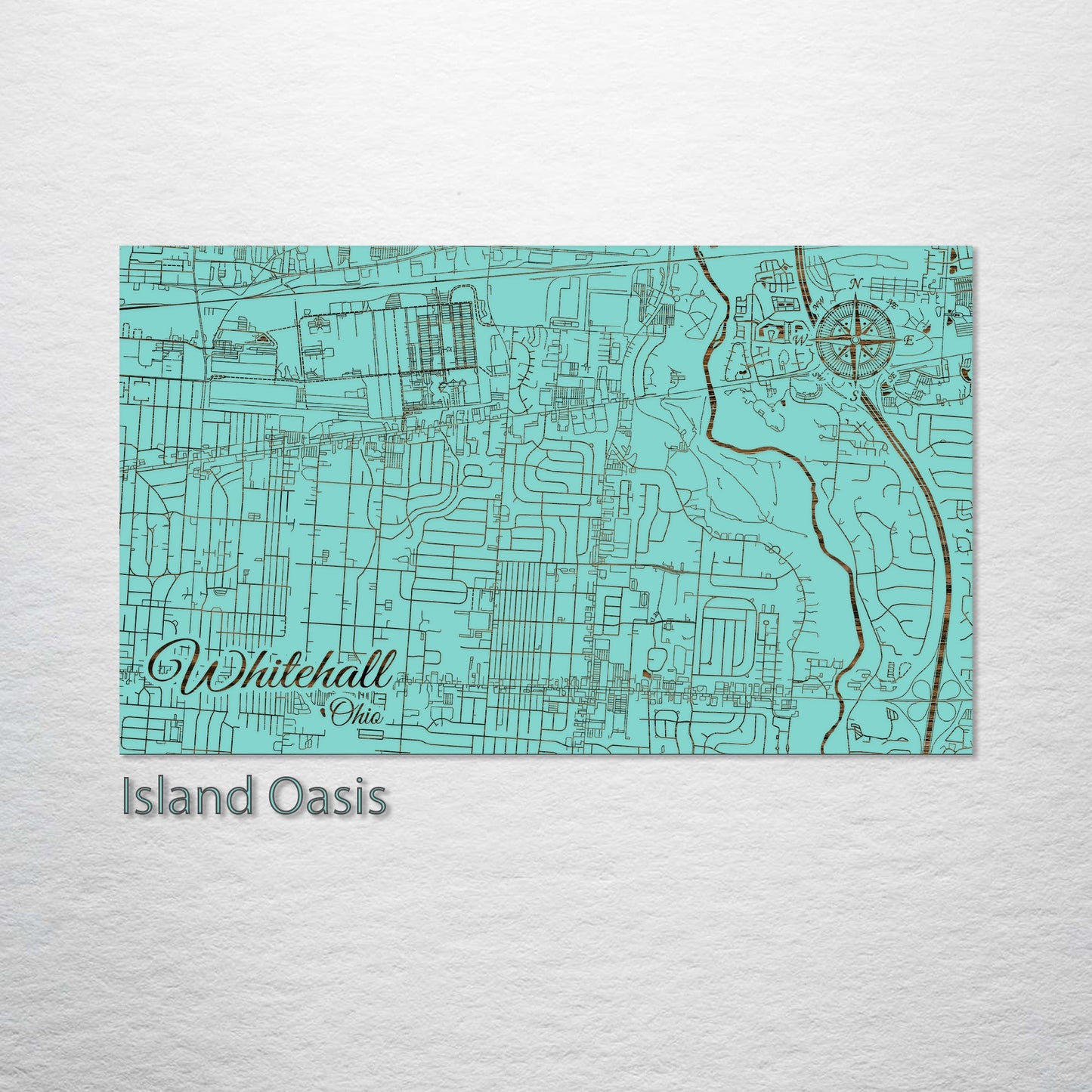 Whitehall, Ohio Street Map