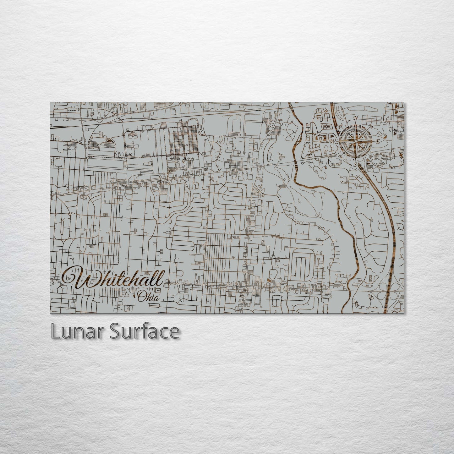 Whitehall, Ohio Street Map