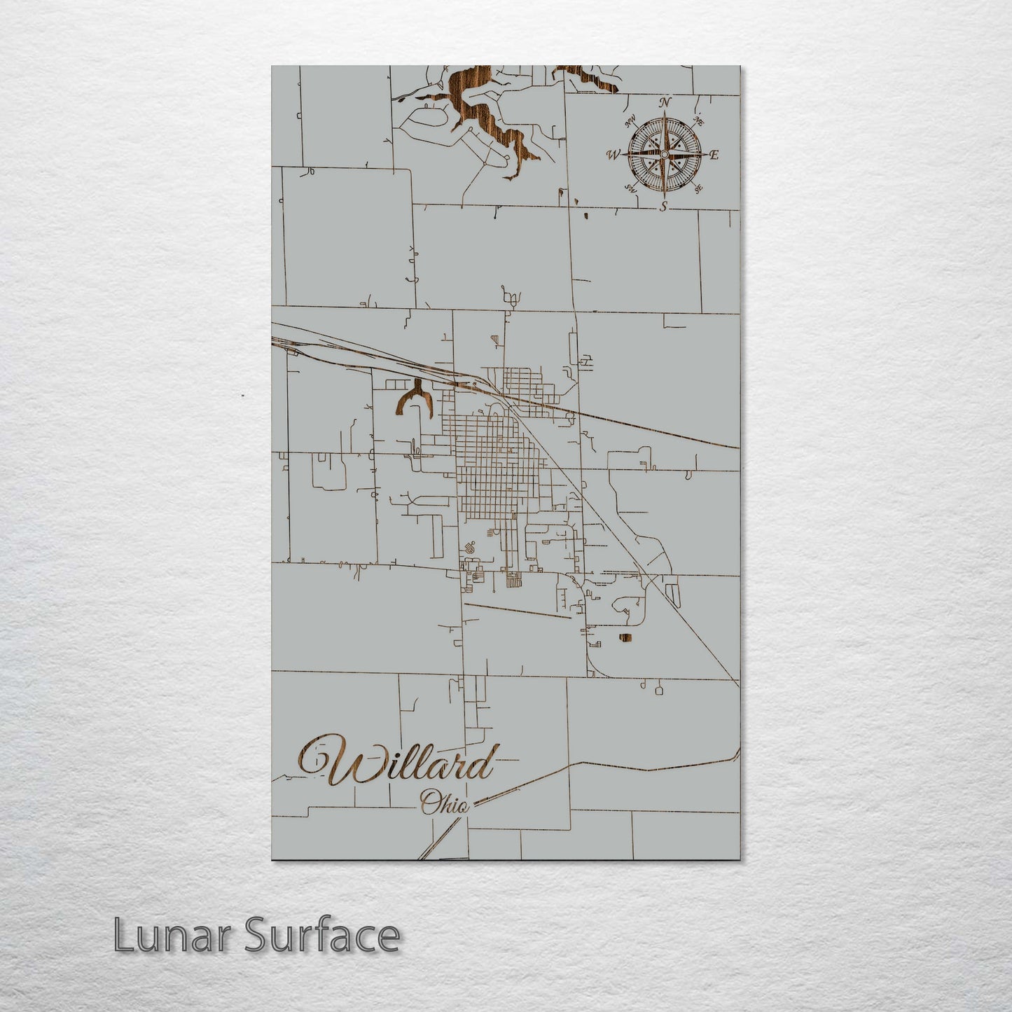 Willard, Ohio Street Map