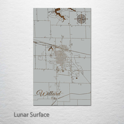 Willard, Ohio Street Map