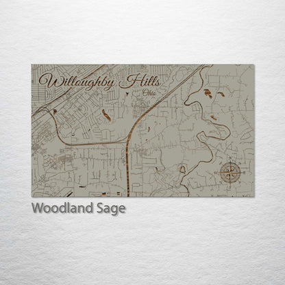 Willoughby Hills, Ohio Street Map