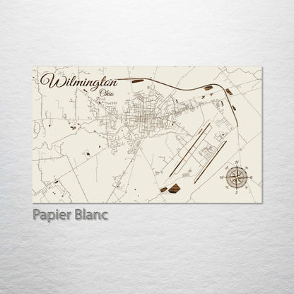 Wilmington, Ohio Street Map