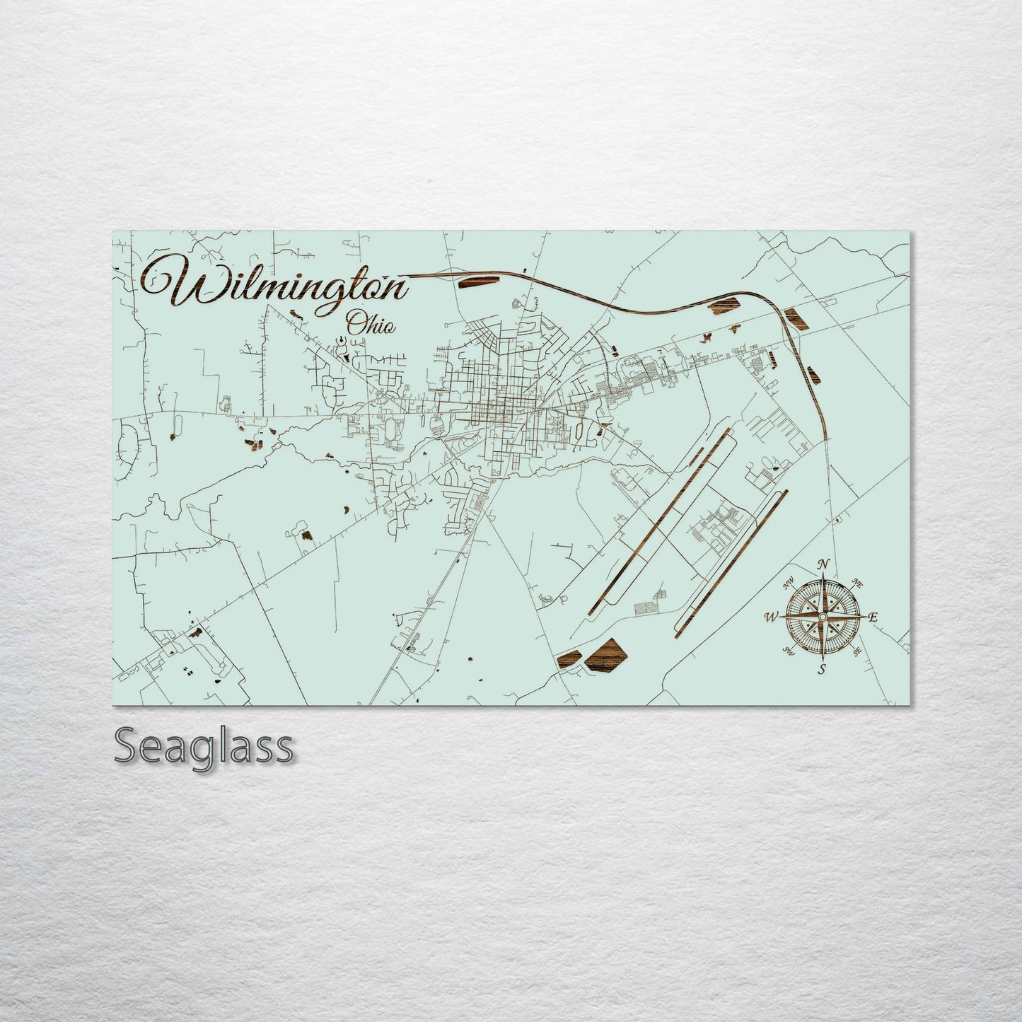 Wilmington, Ohio Street Map