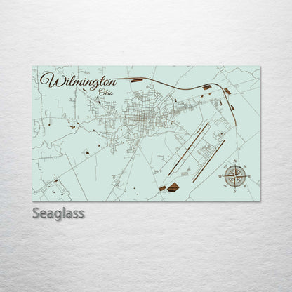 Wilmington, Ohio Street Map