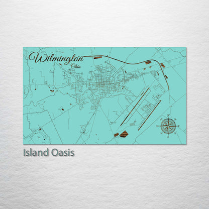 Wilmington, Ohio Street Map